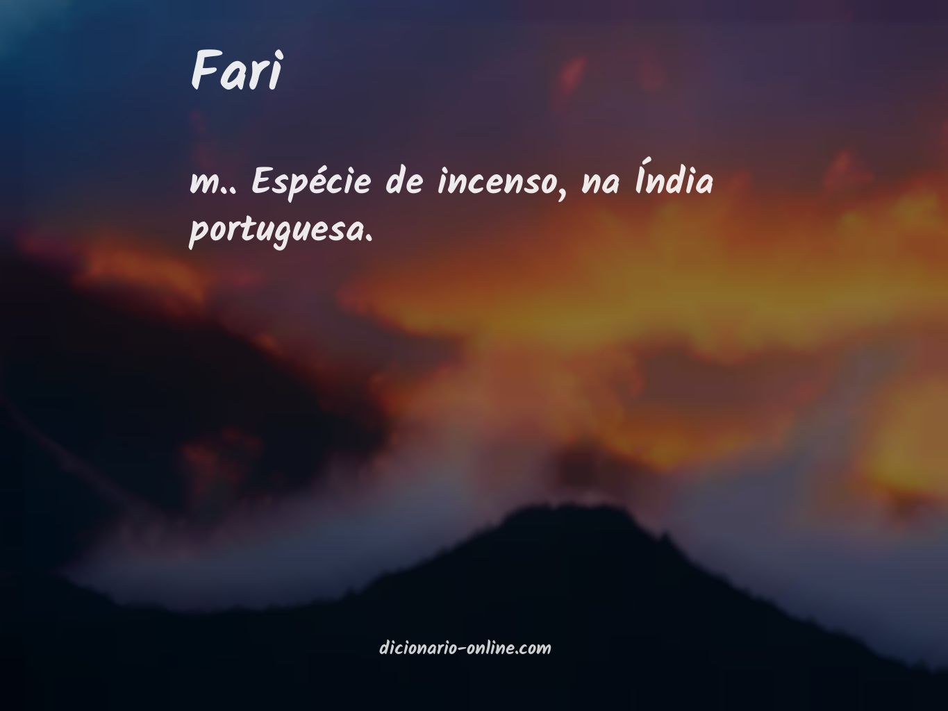 Significado de fari