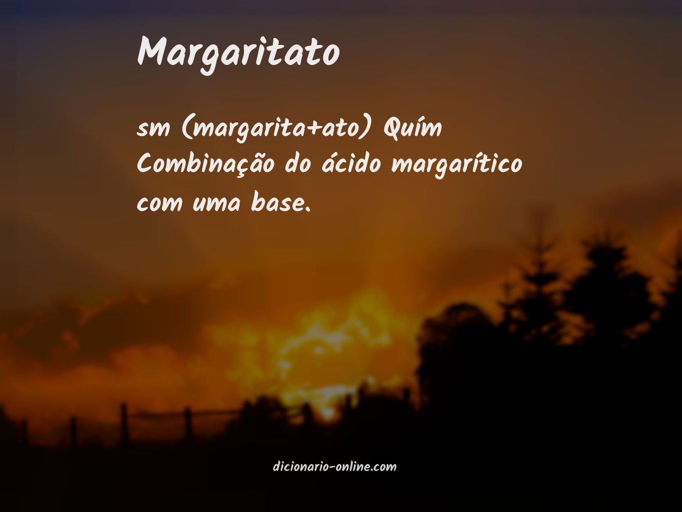 Significado de margaritato