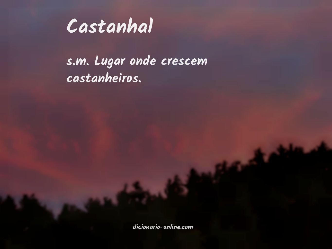 Significado de castanhal