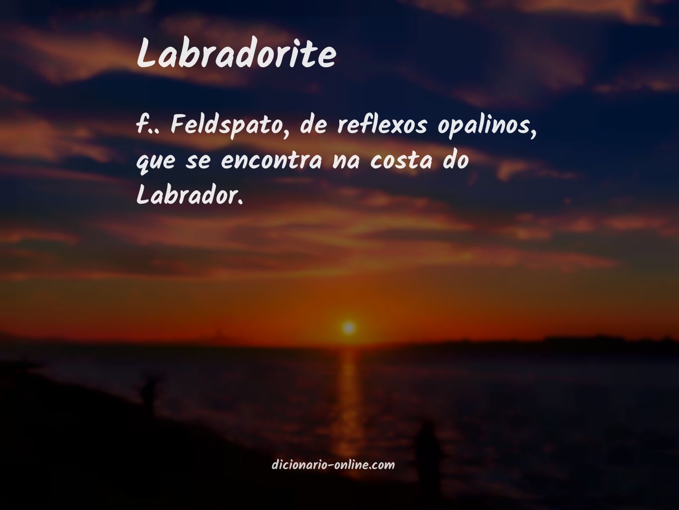 Significado de labradorite