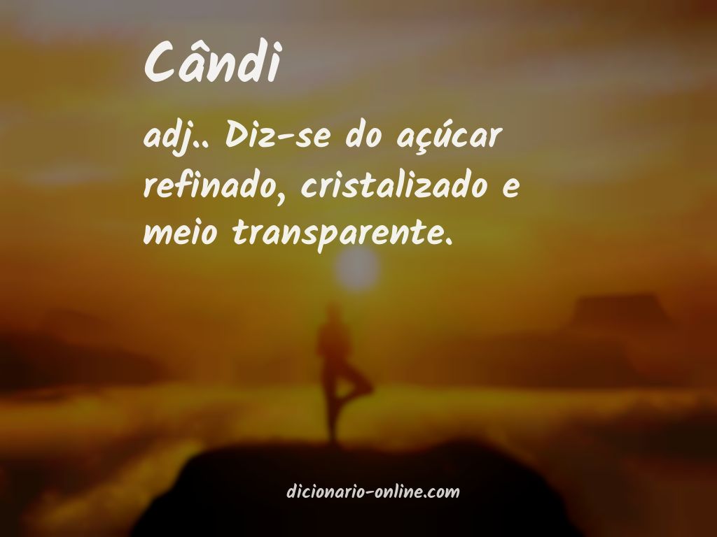 Significado de cândi