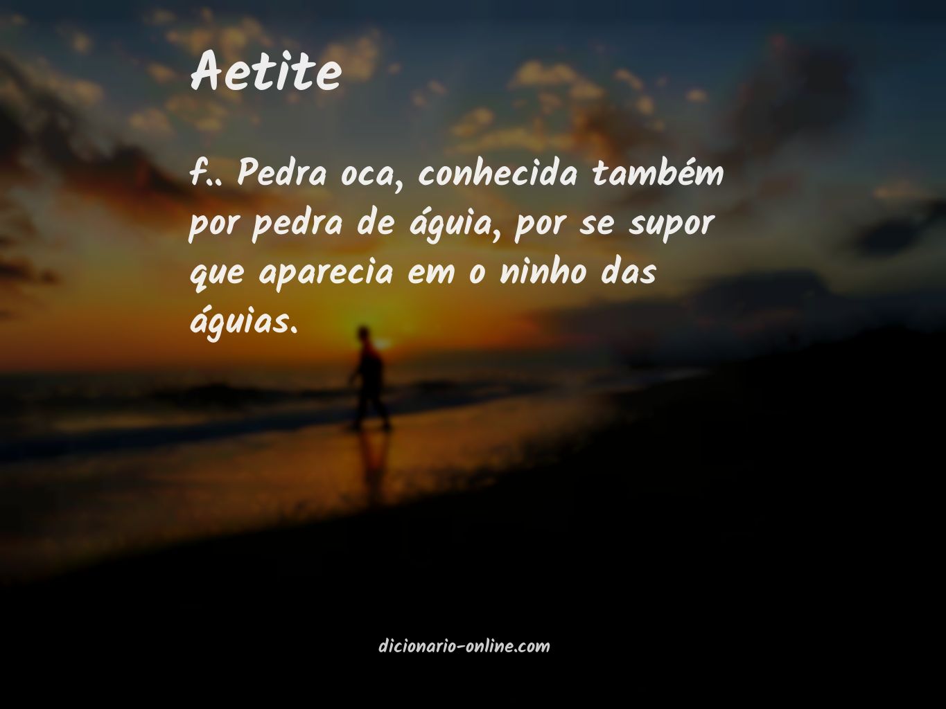 Significado de aetite