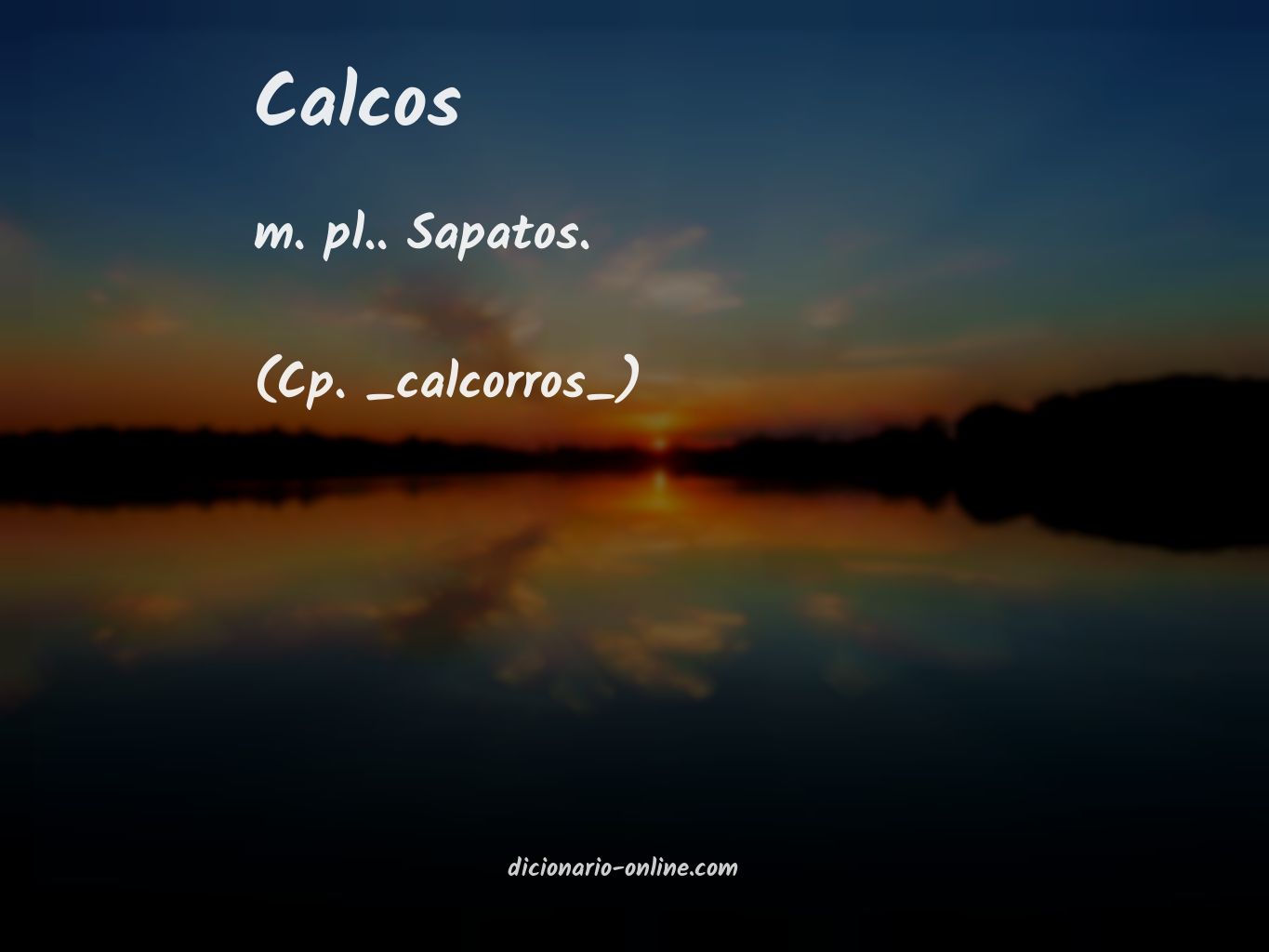 Significado de calcos