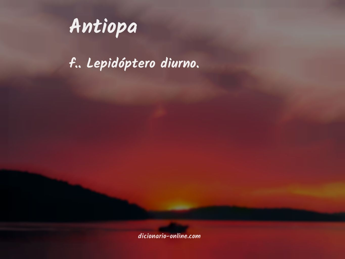 Significado de antiopa