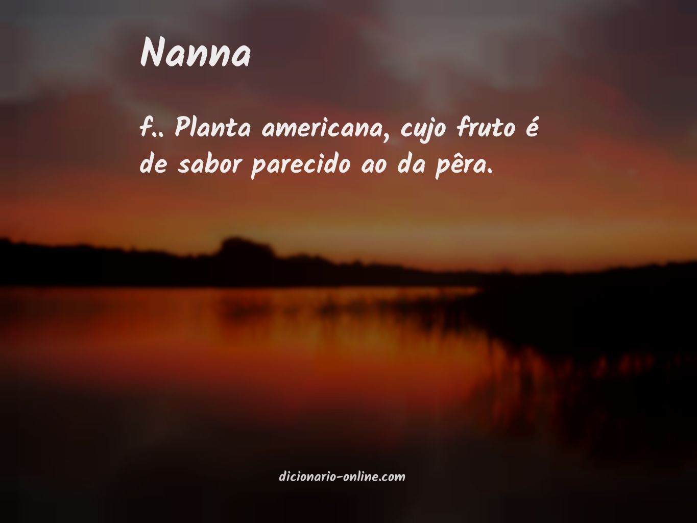 Significado de nanna