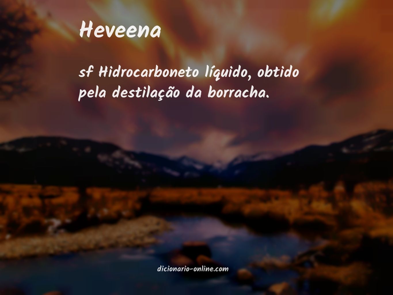 Significado de heveena