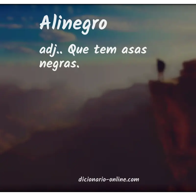 Significado de alinegro