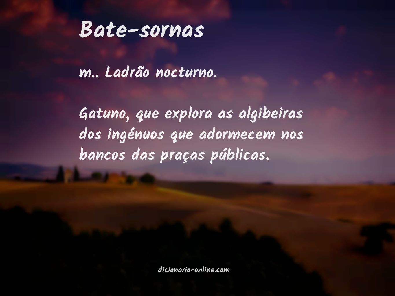 Significado de bate-sornas