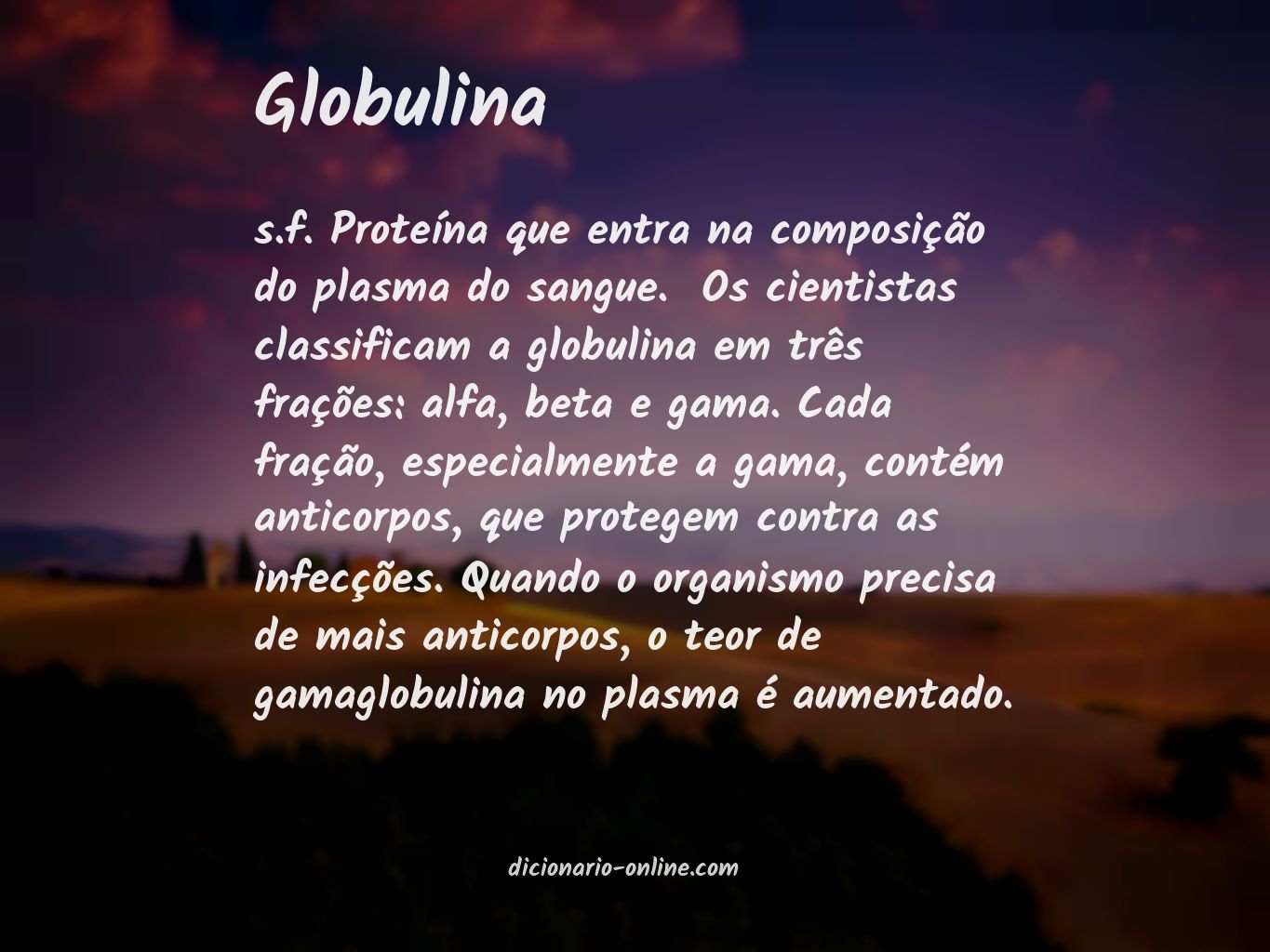 Significado de globulina