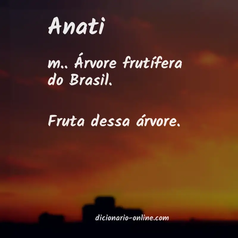 Significado de anati