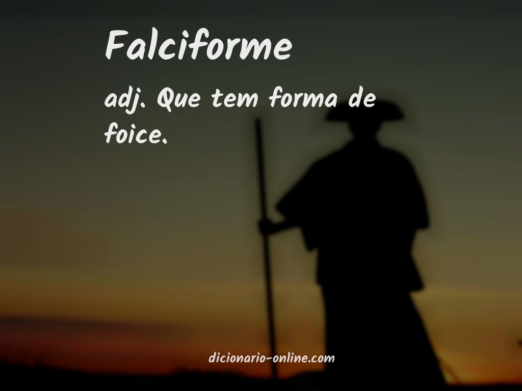 Significado de falciforme