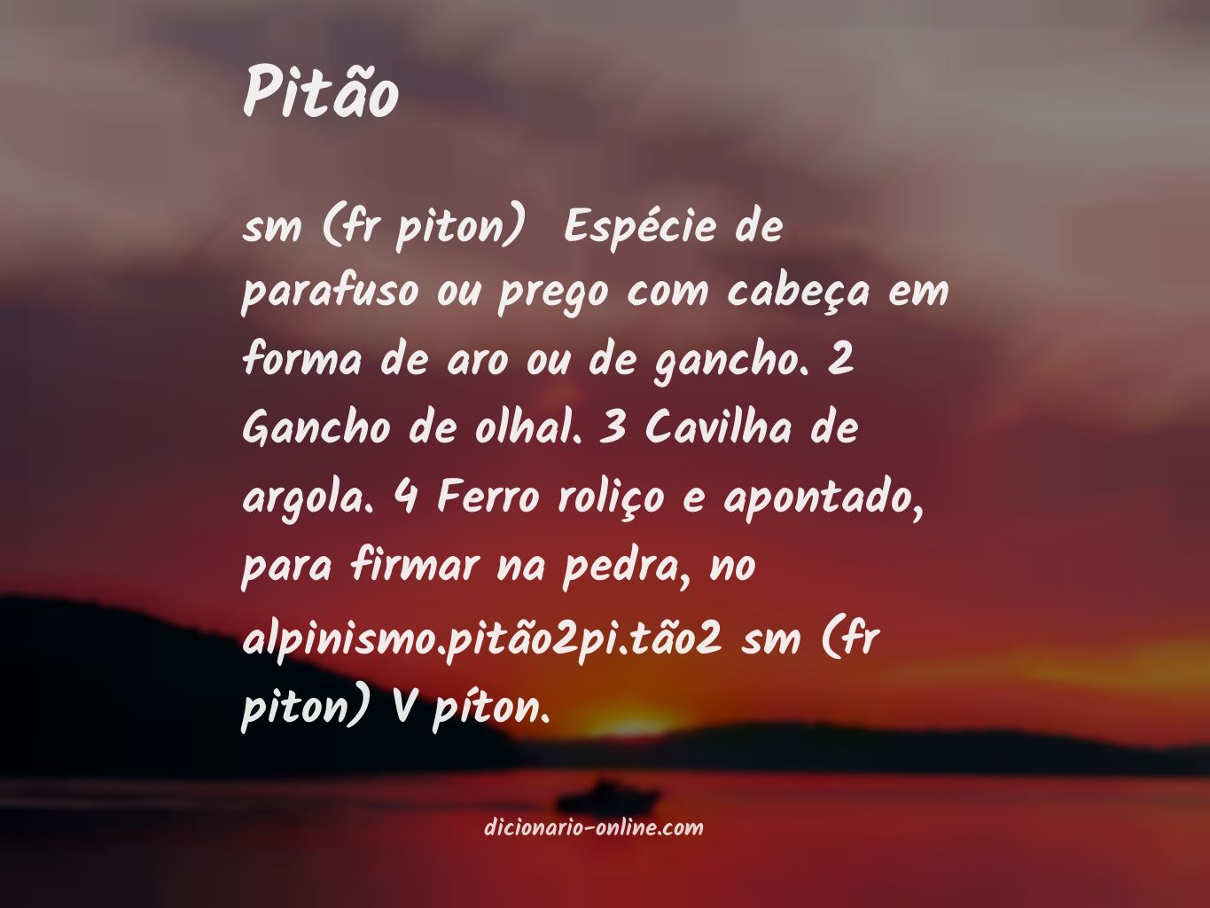 Significado de pitão