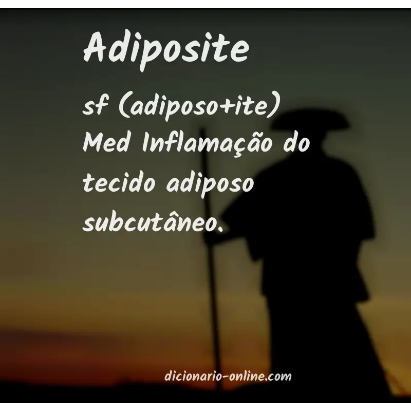 Significado de adiposite