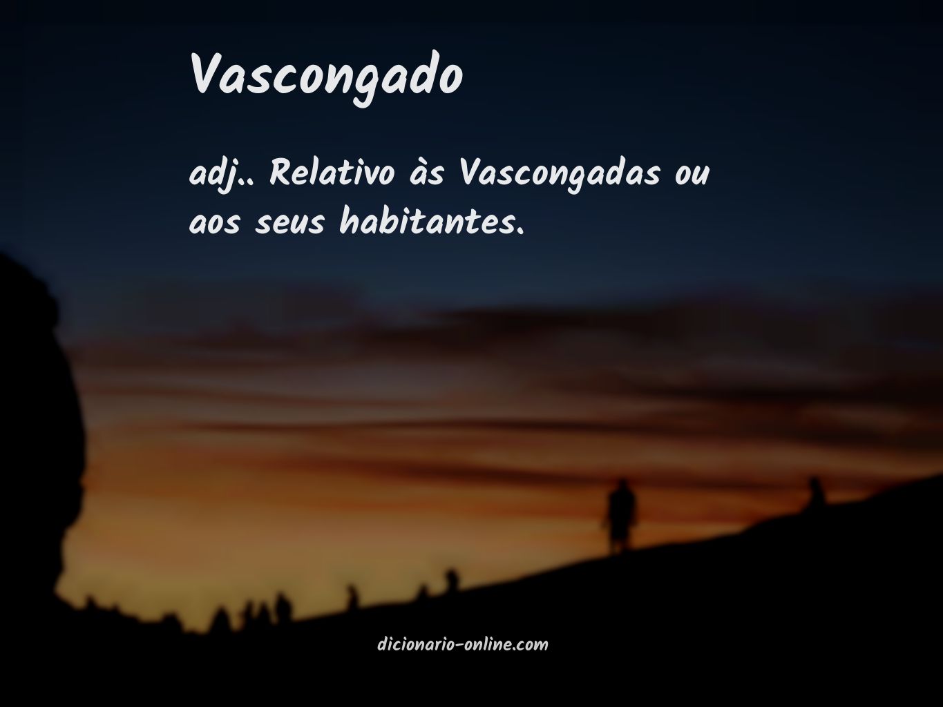 Significado de vascongado