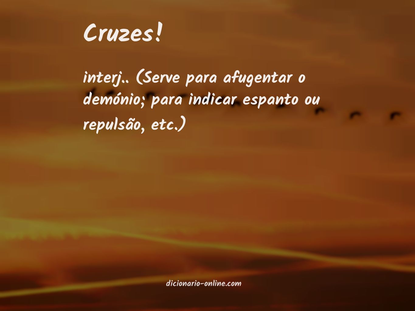 Significado de cruzes!