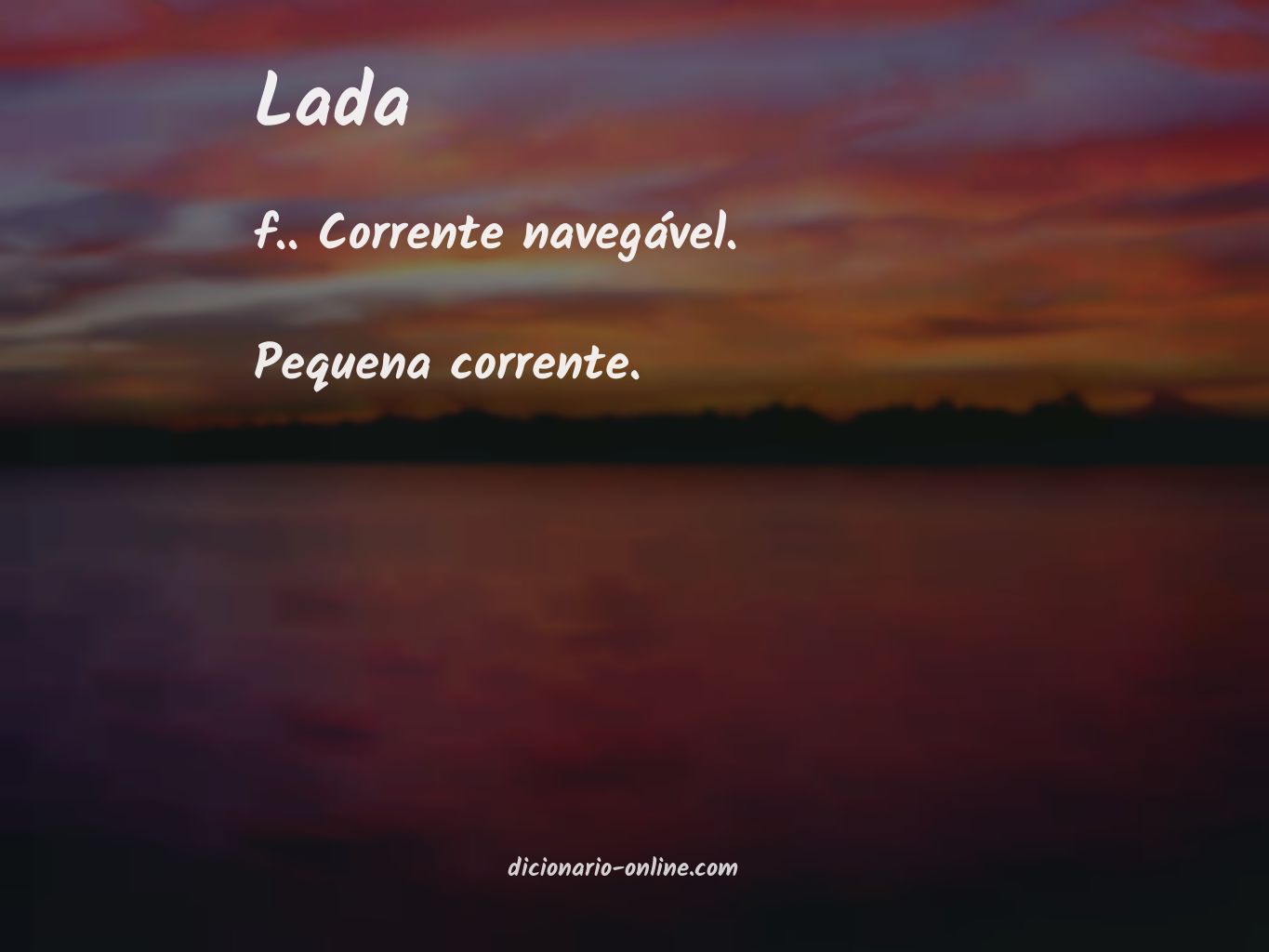 Significado de lada