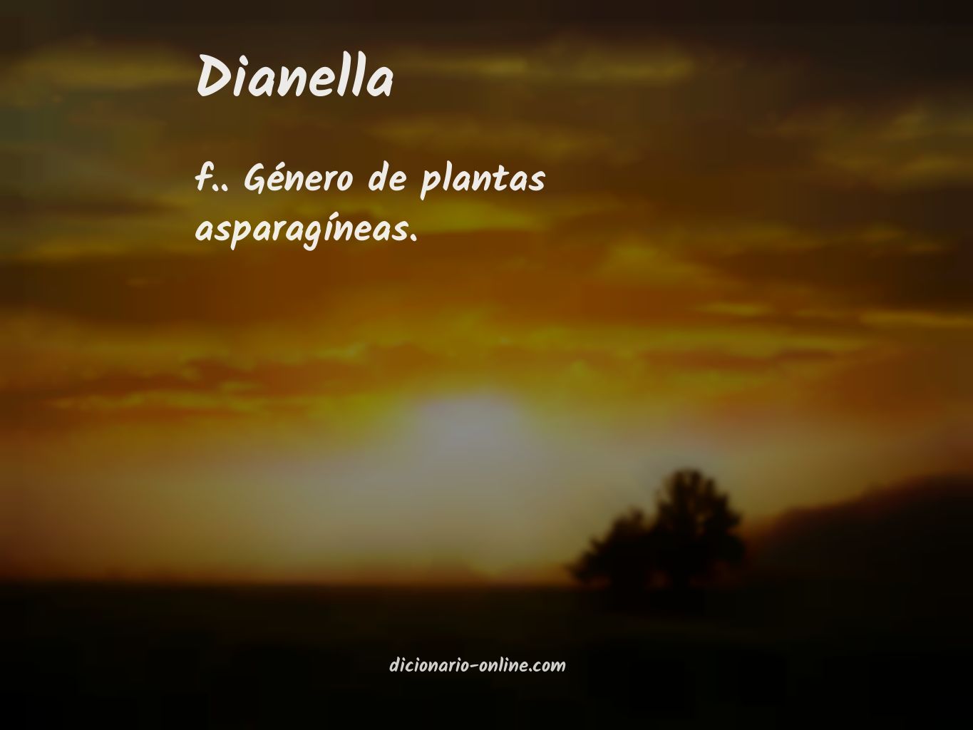 Significado de dianella