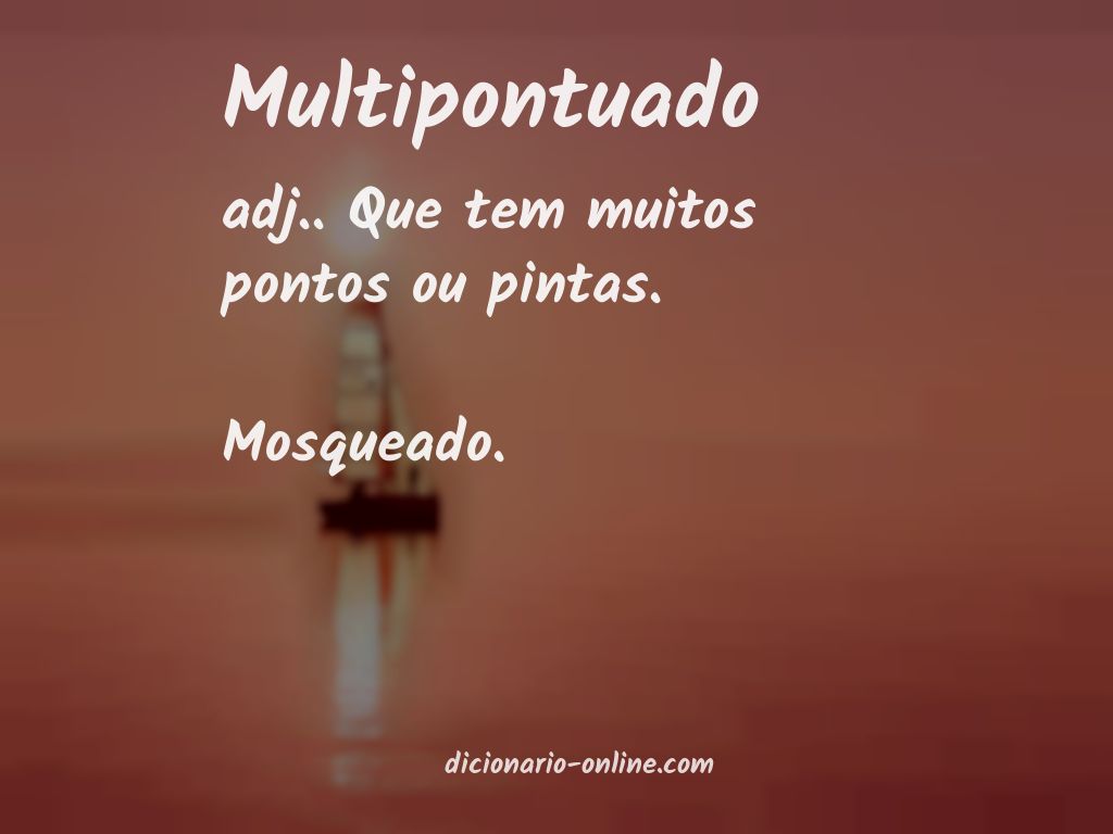 Significado de multipontuado