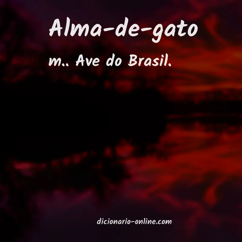 Significado de alma-de-gato