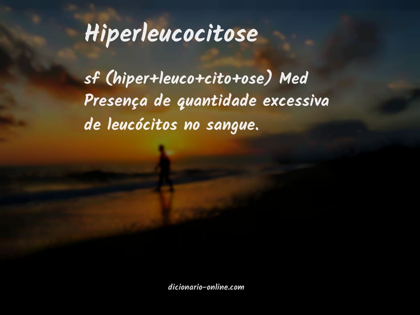 Significado de hiperleucocitose