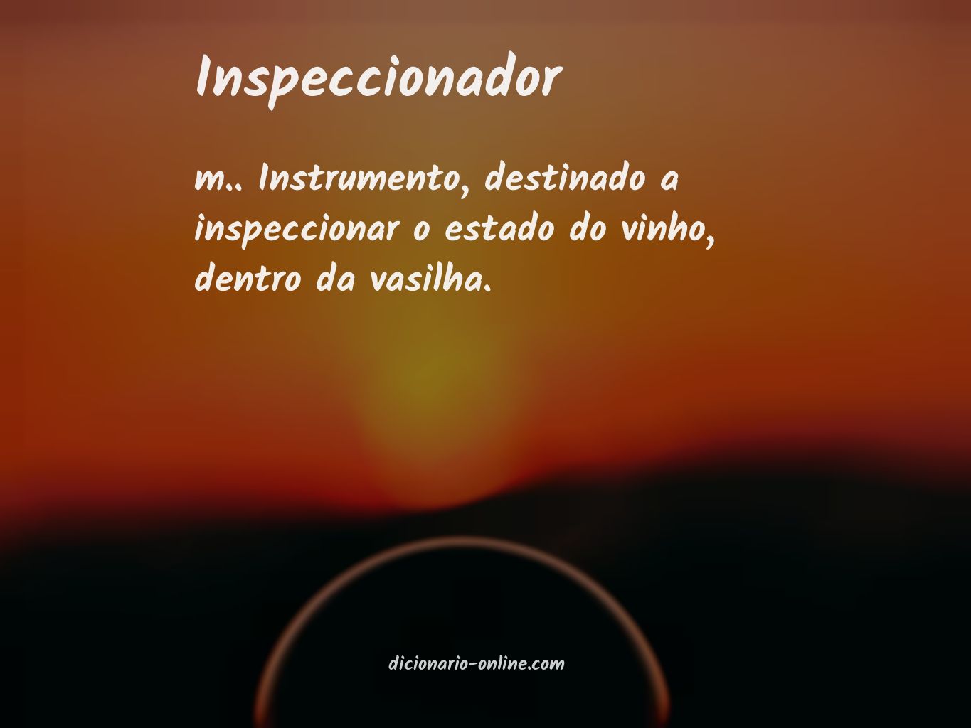 Significado de inspeccionador