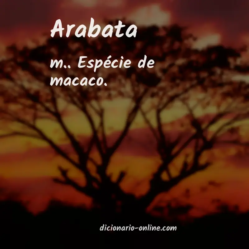 Significado de arabata