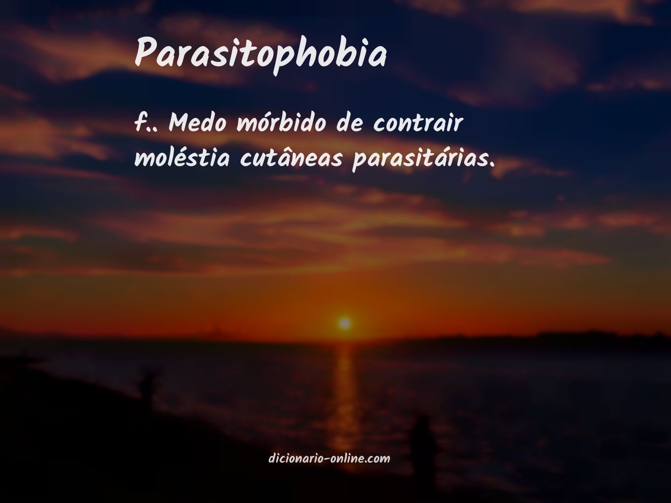 Significado de parasitophobia
