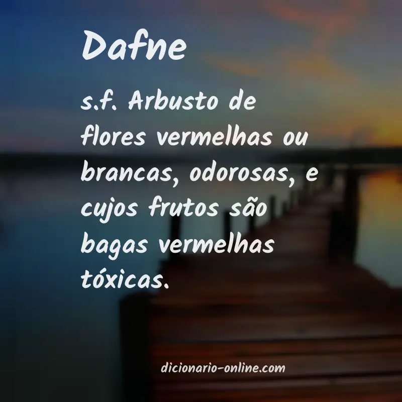Significado de dafne