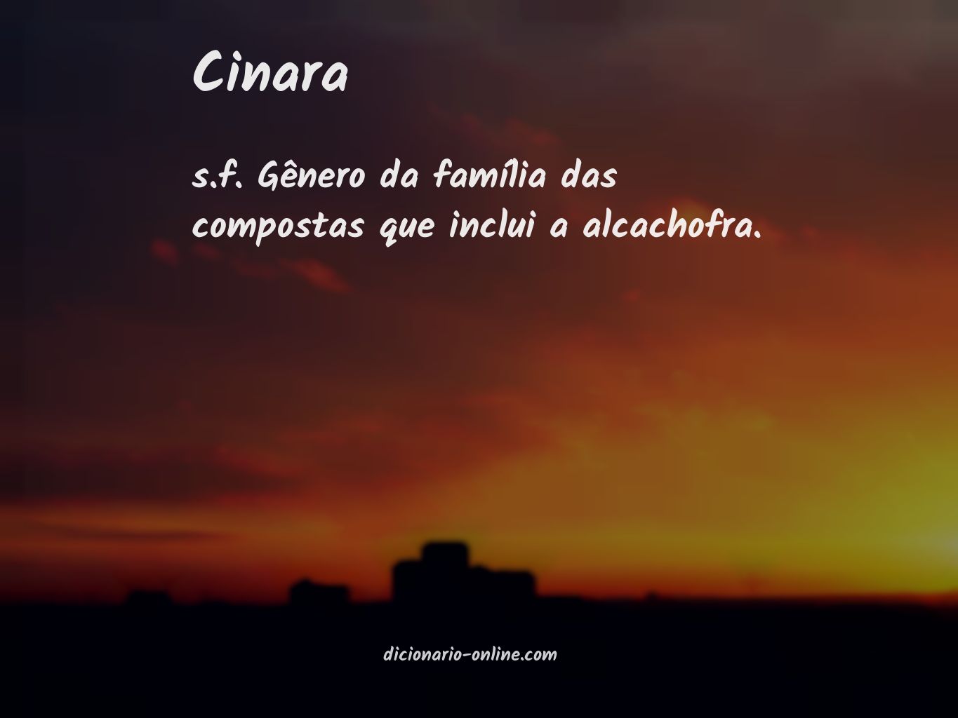 Significado de cinara