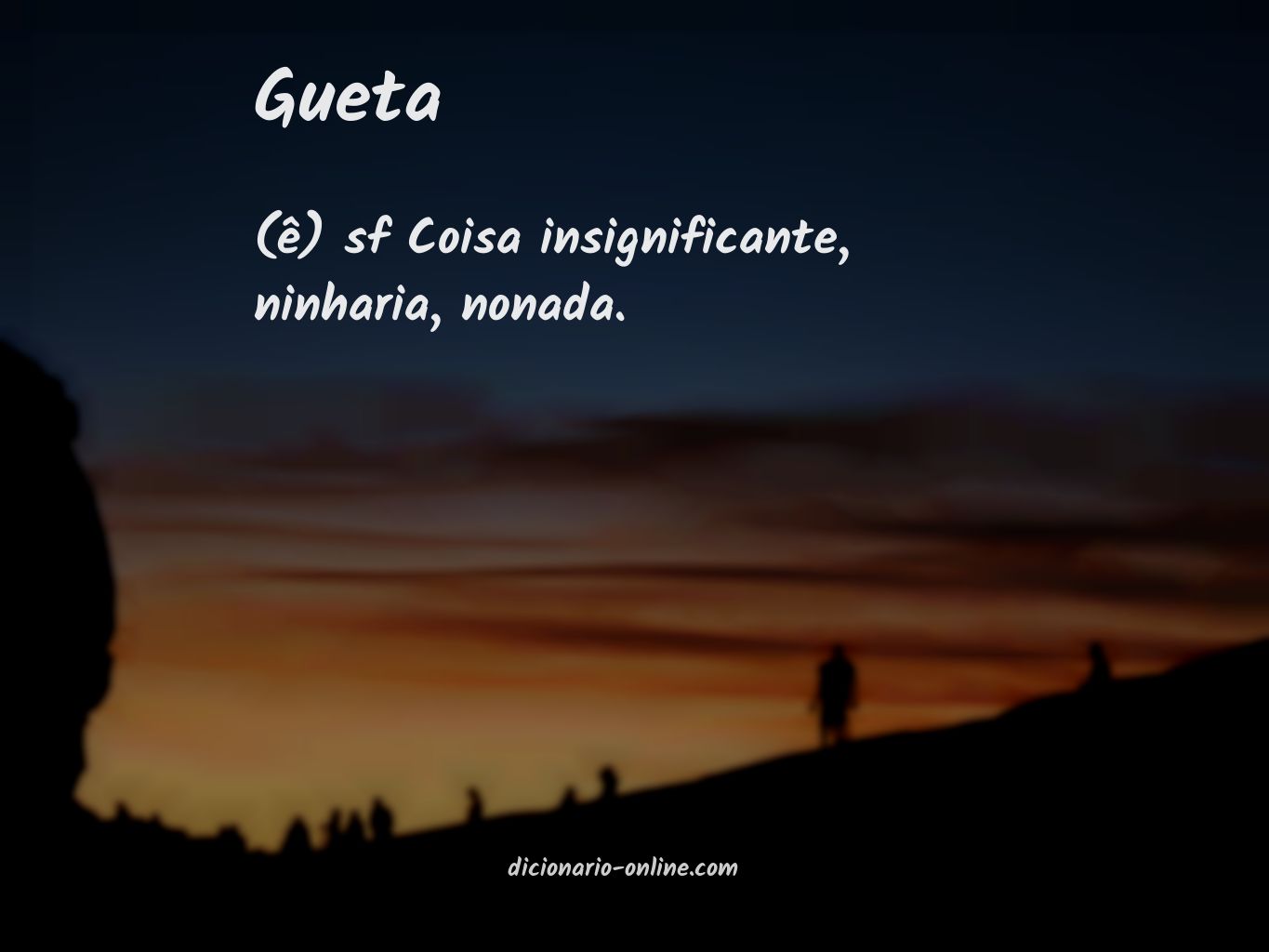 Significado de gueta