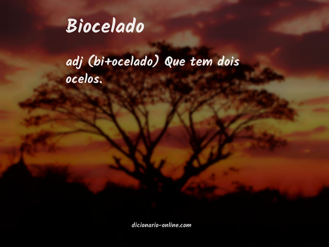 Significado de biocelado