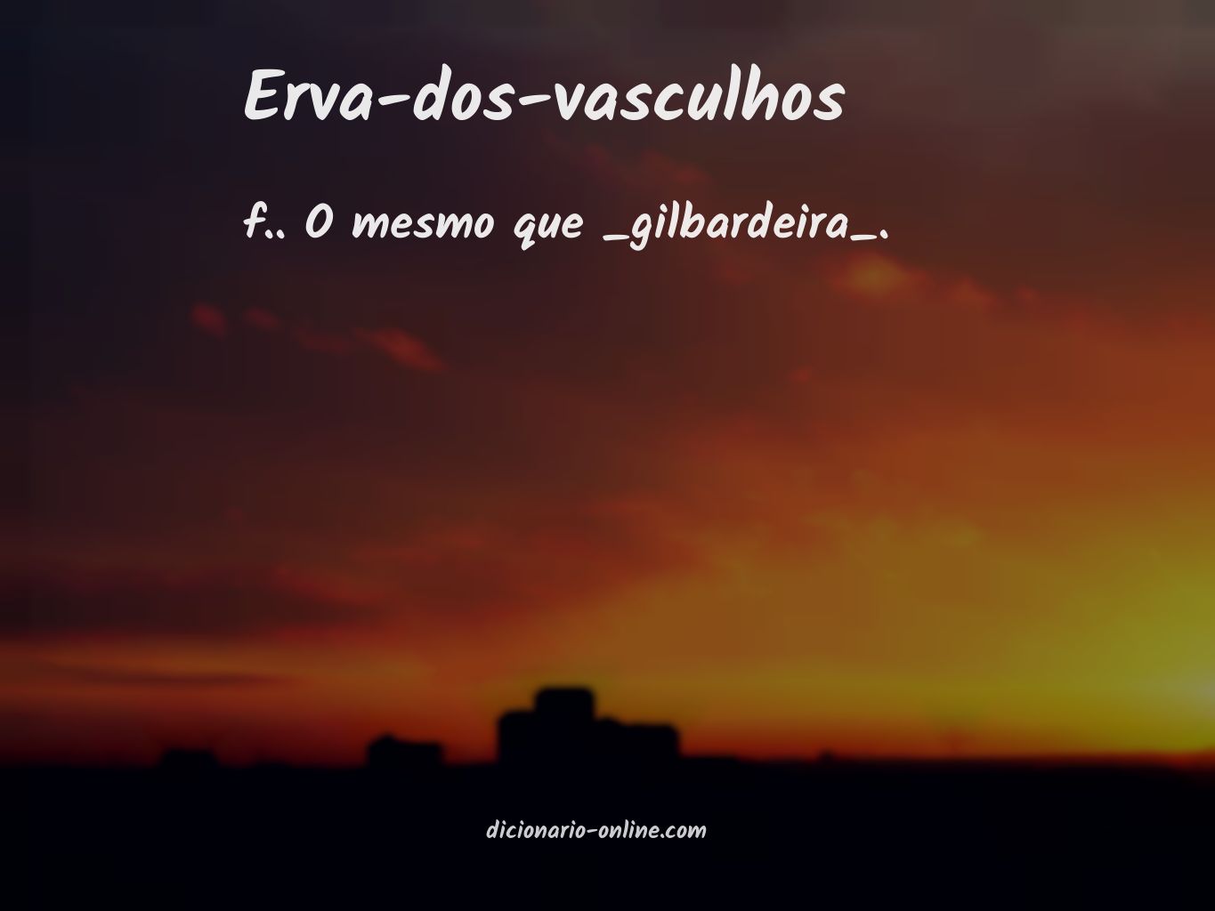 Significado de erva-dos-vasculhos