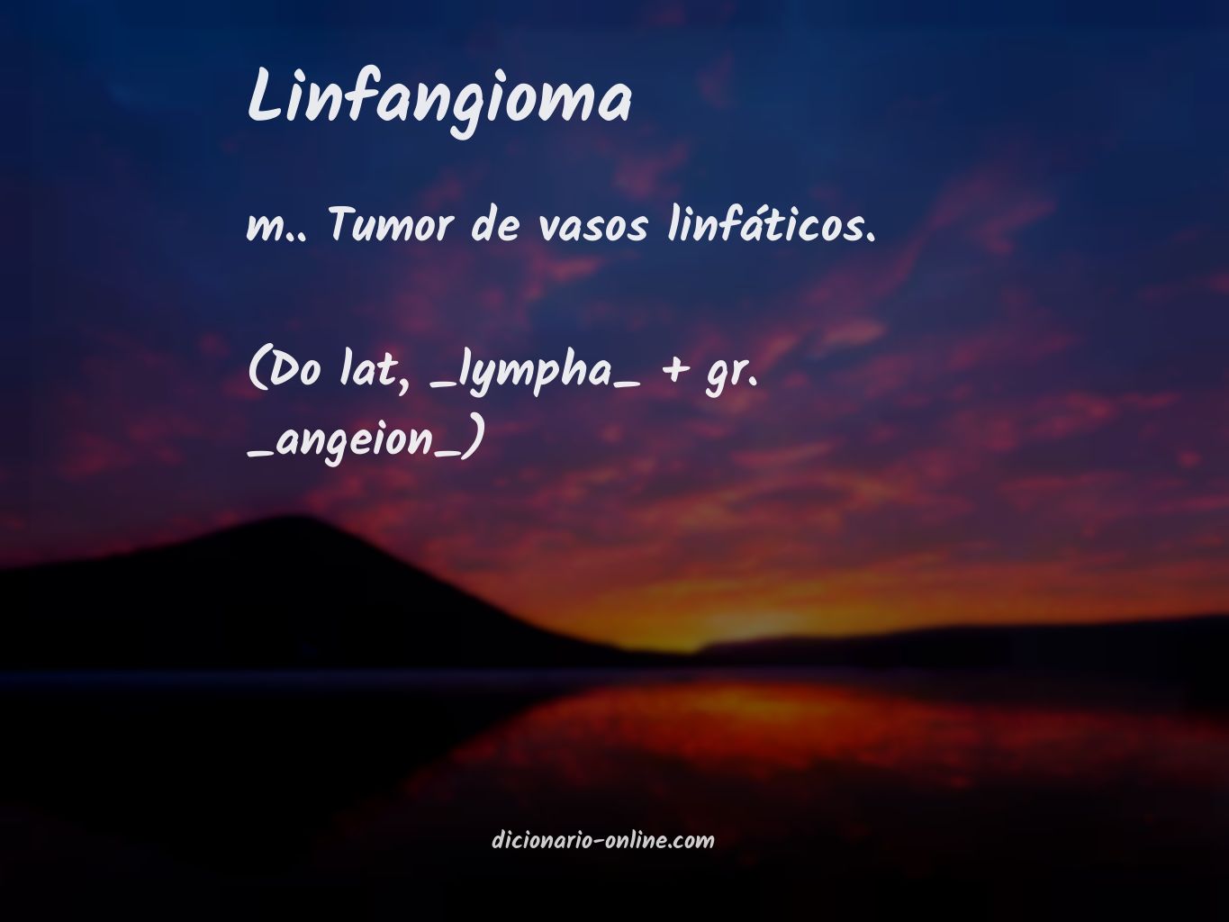 Significado de linfangioma