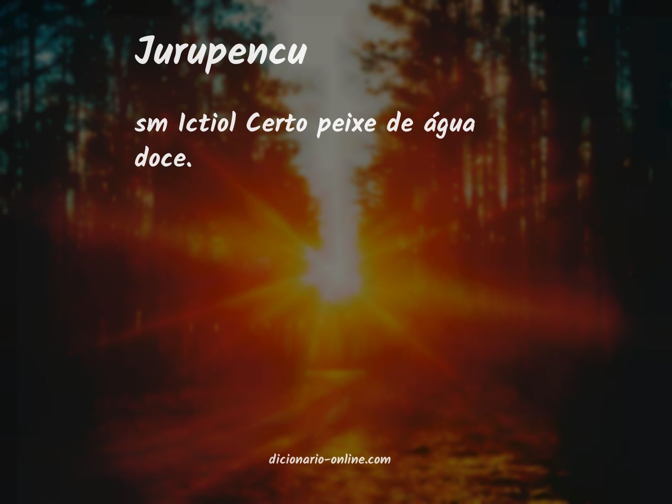 Significado de jurupencu