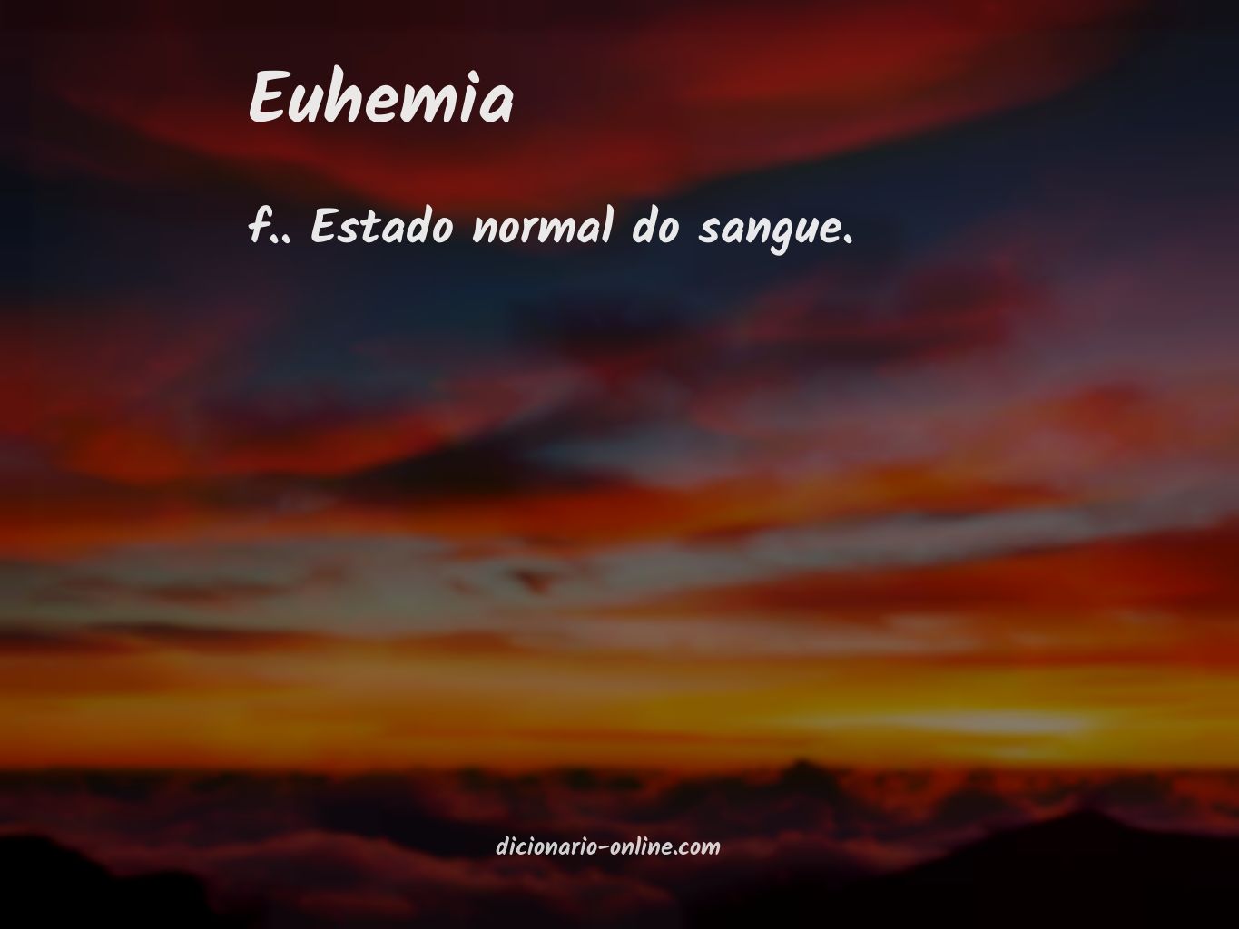 Significado de euhemia