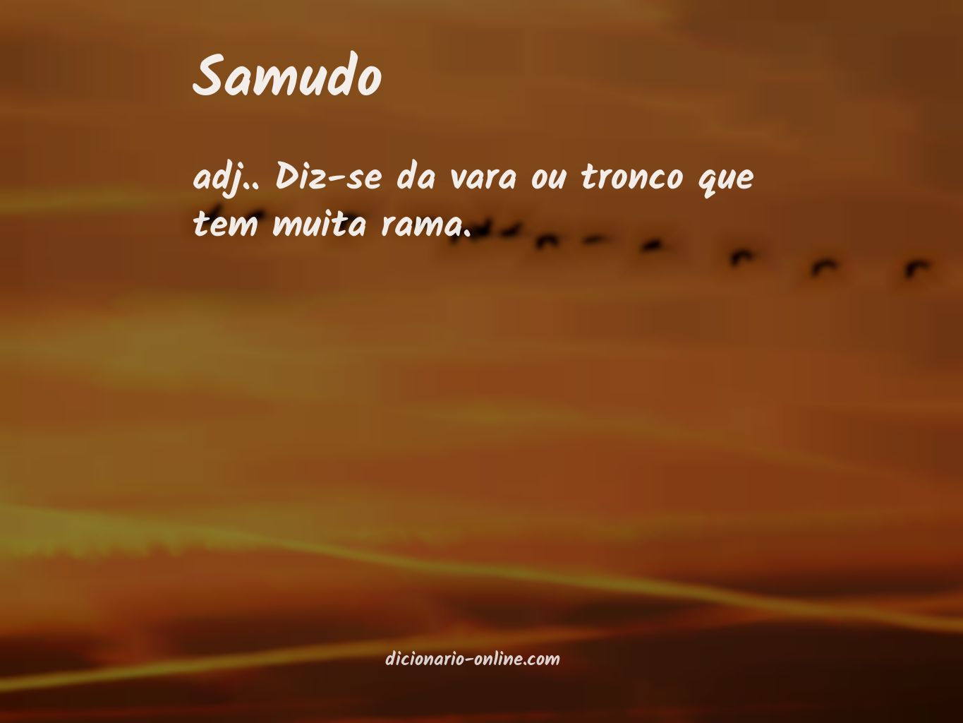 Significado de samudo