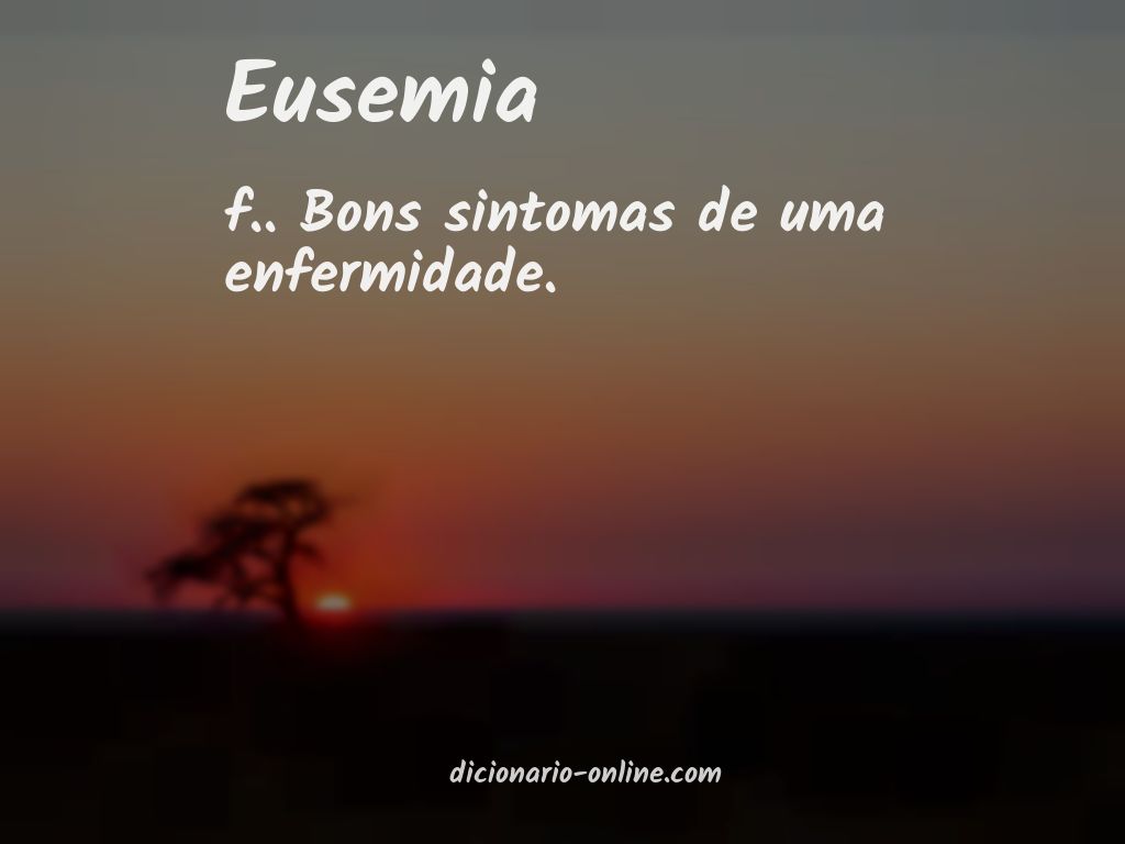 Significado de eusemia