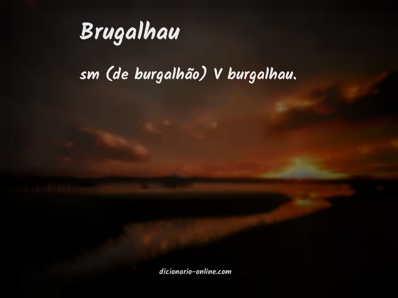 Significado de brugalhau