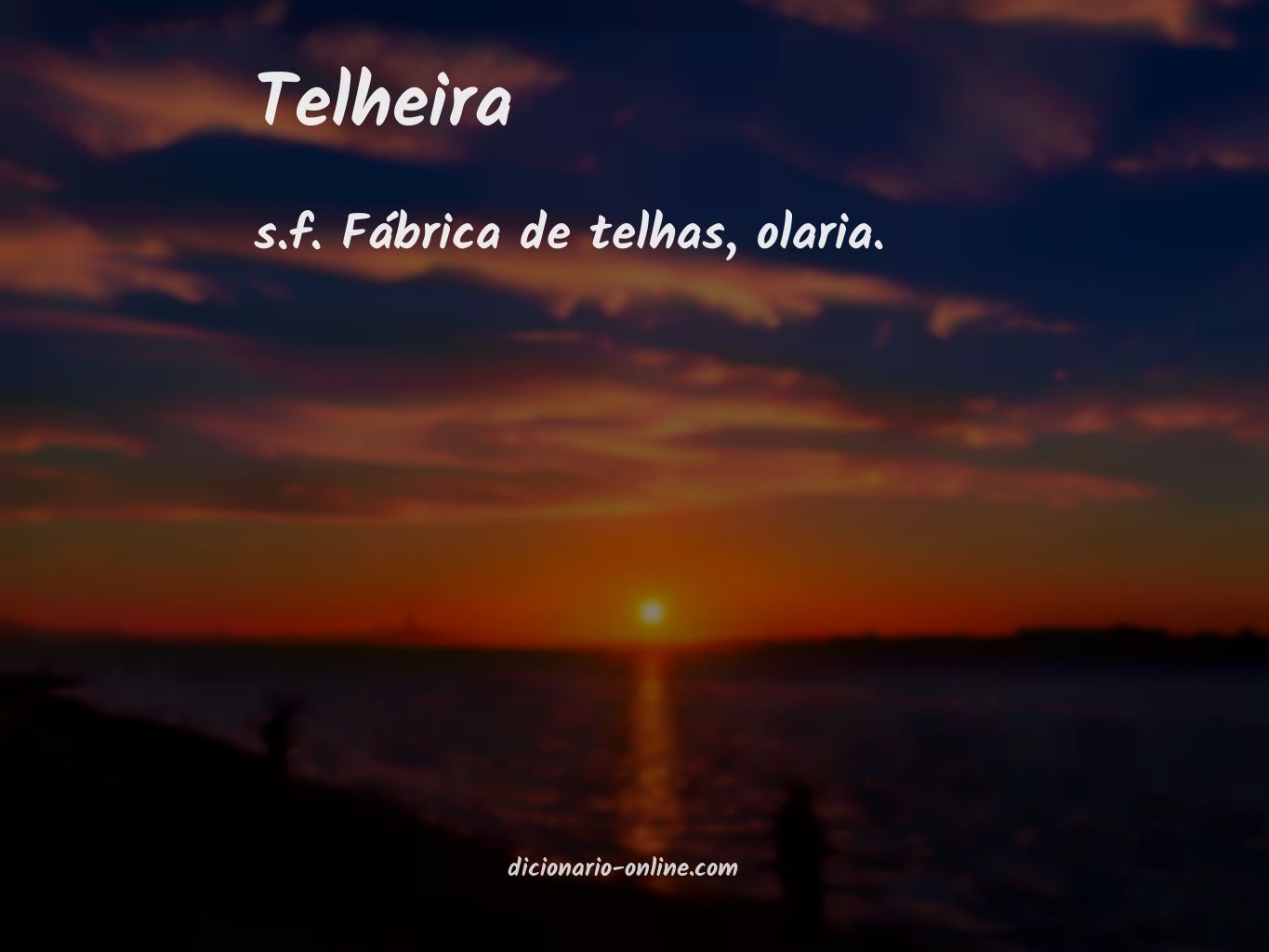 Significado de telheira