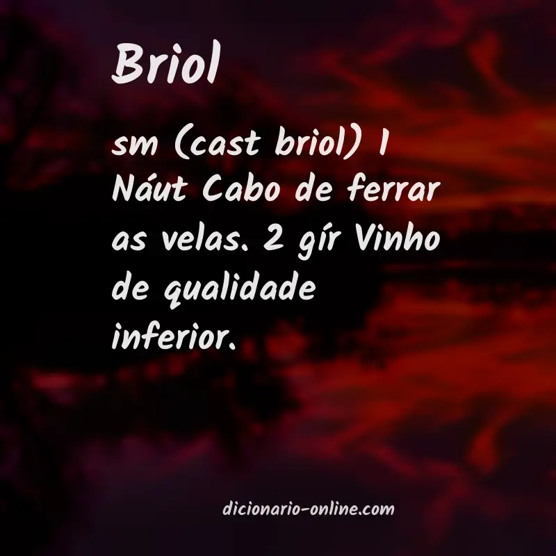 Significado de briol