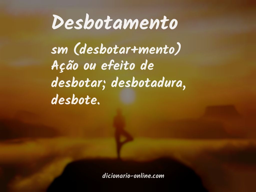 Significado de desbotamento