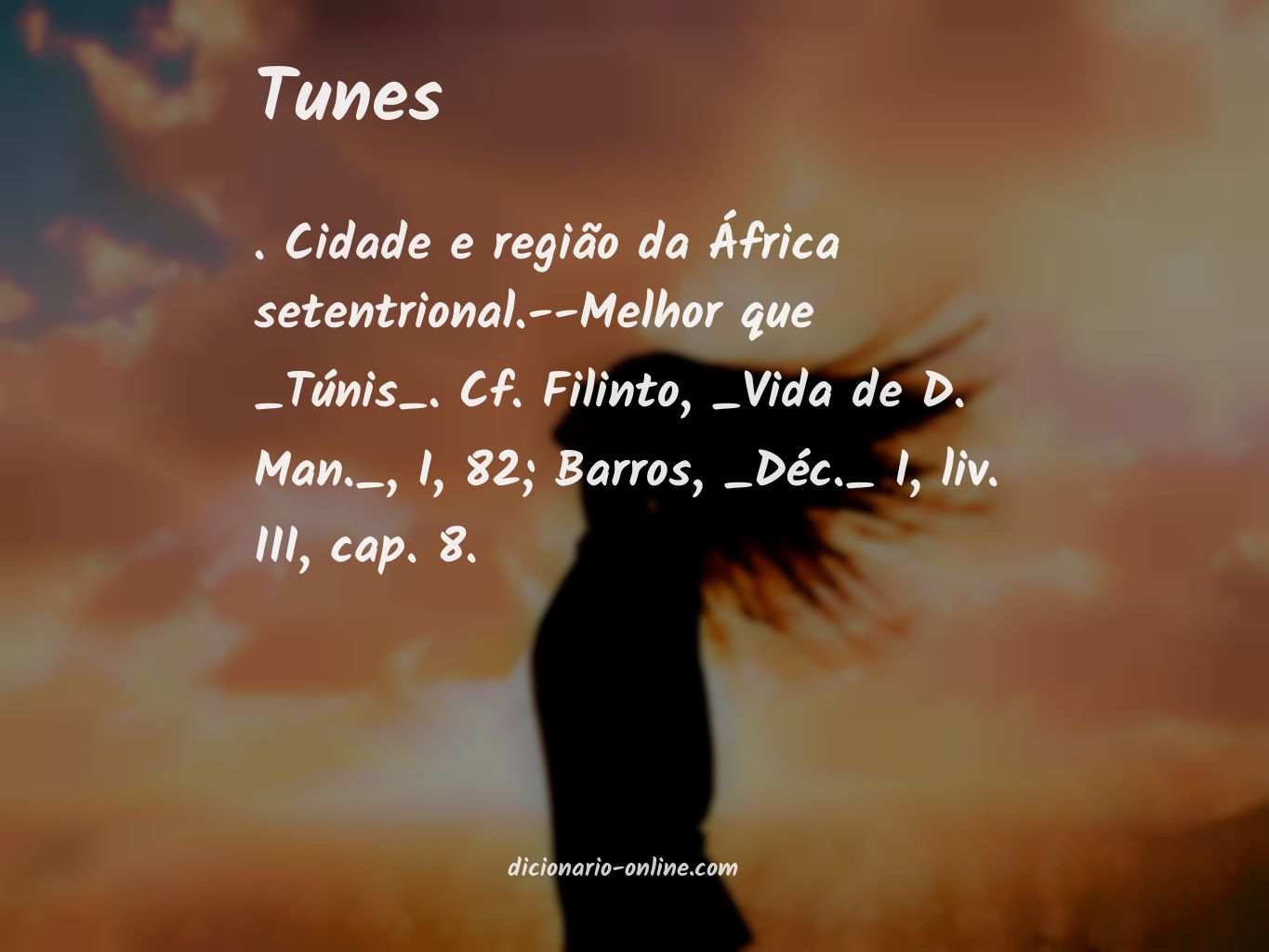 Significado de tunes