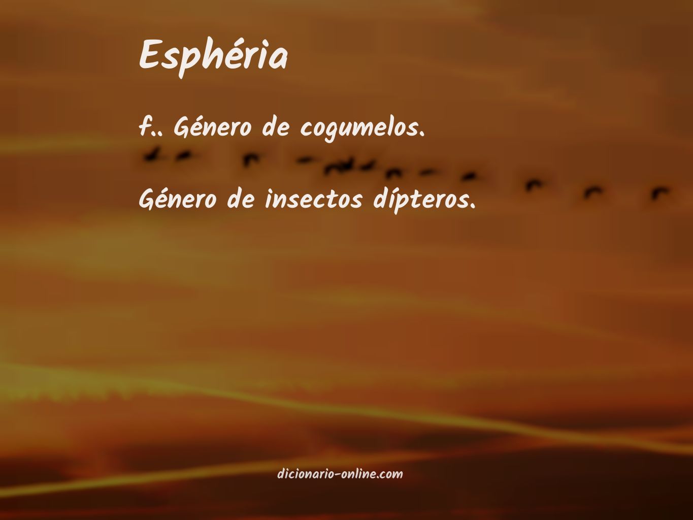 Significado de esphéria