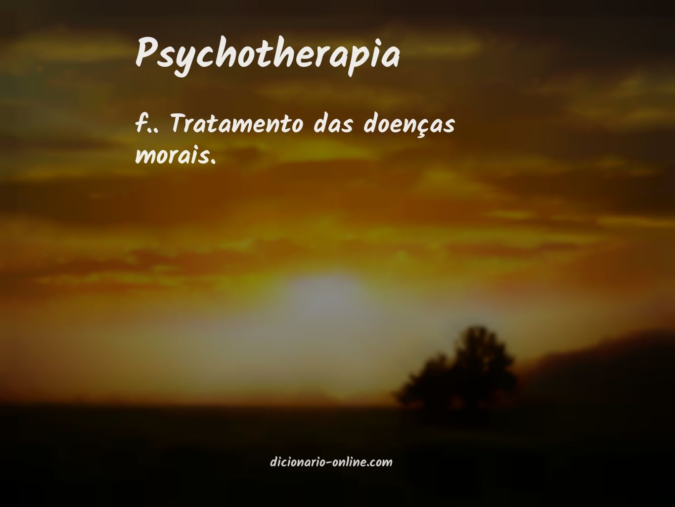 Significado de psychotherapia