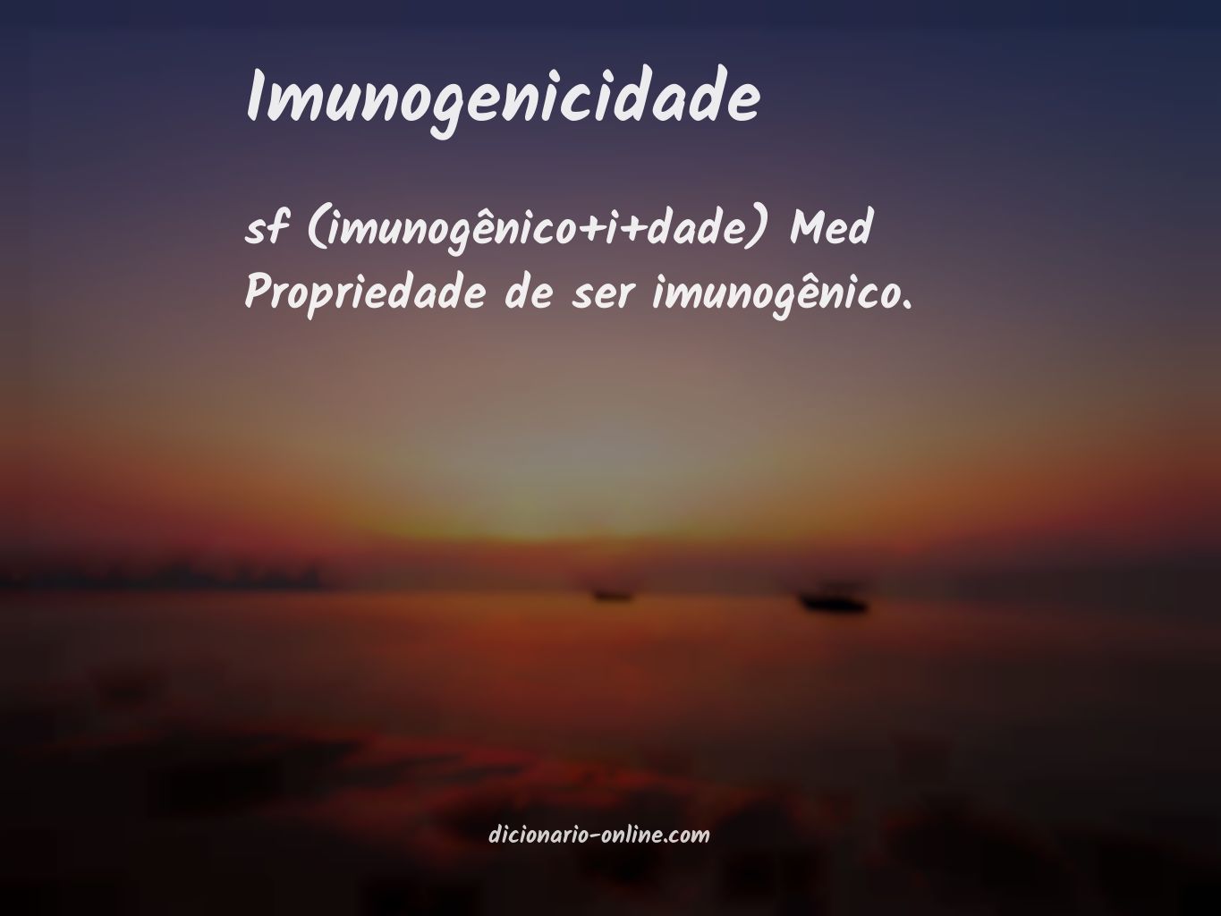 Significado de imunogenicidade
