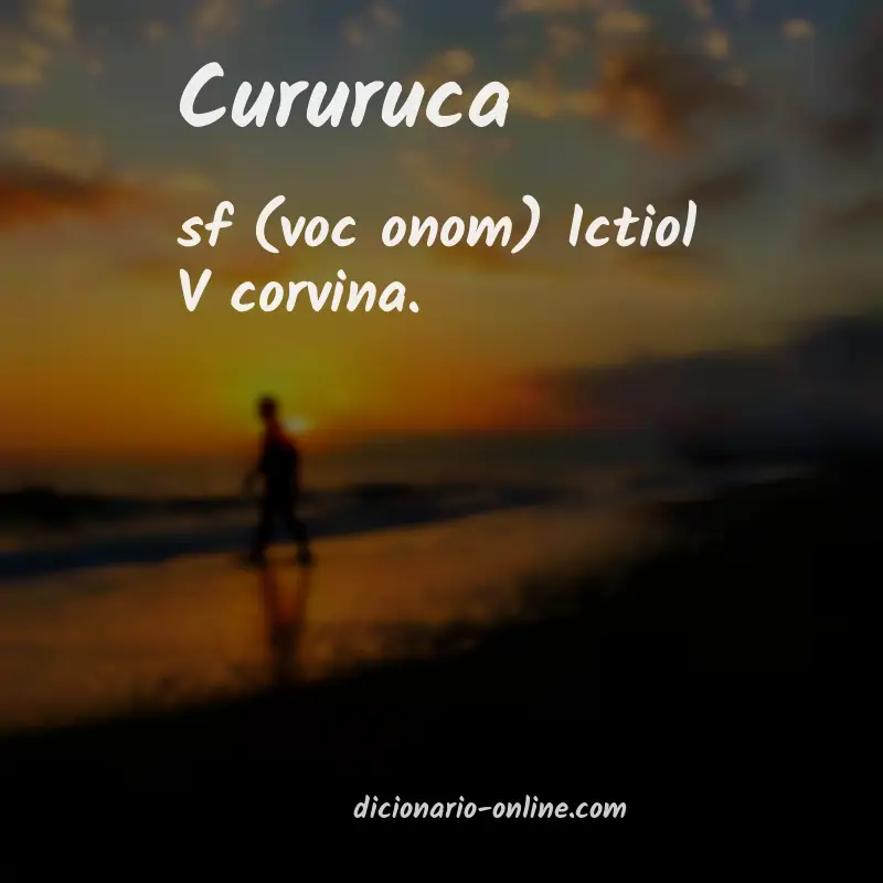 Significado de cururuca