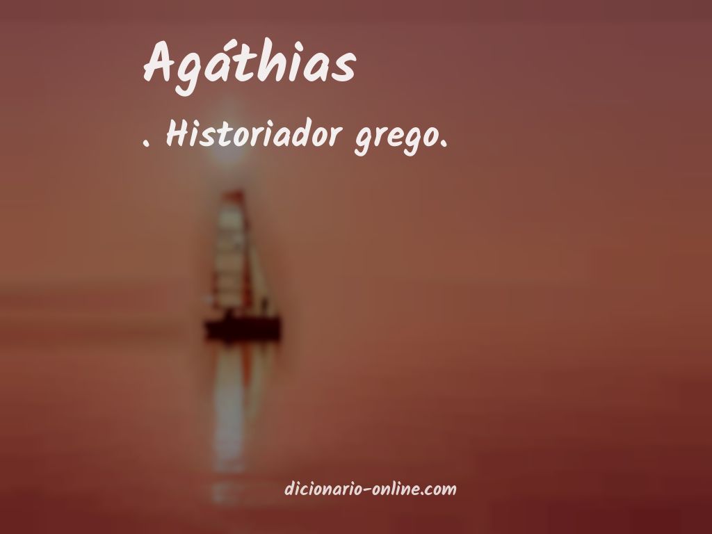 Significado de agáthias