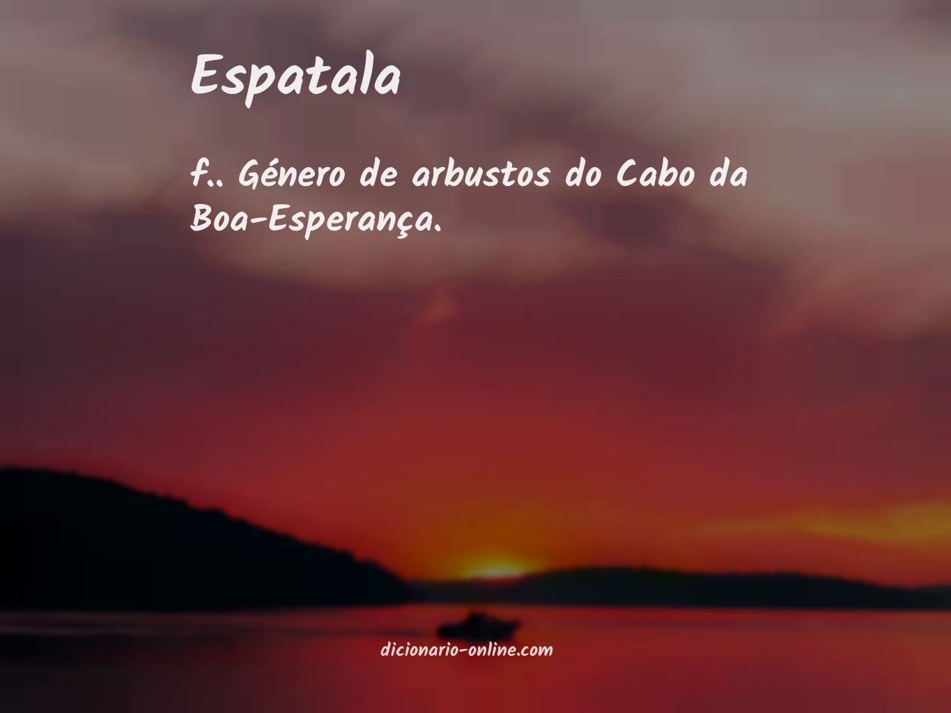 Significado de espatala