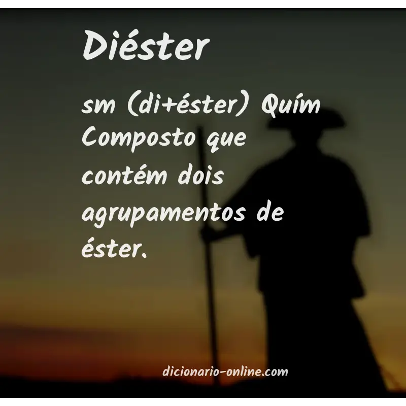 Significado de diéster