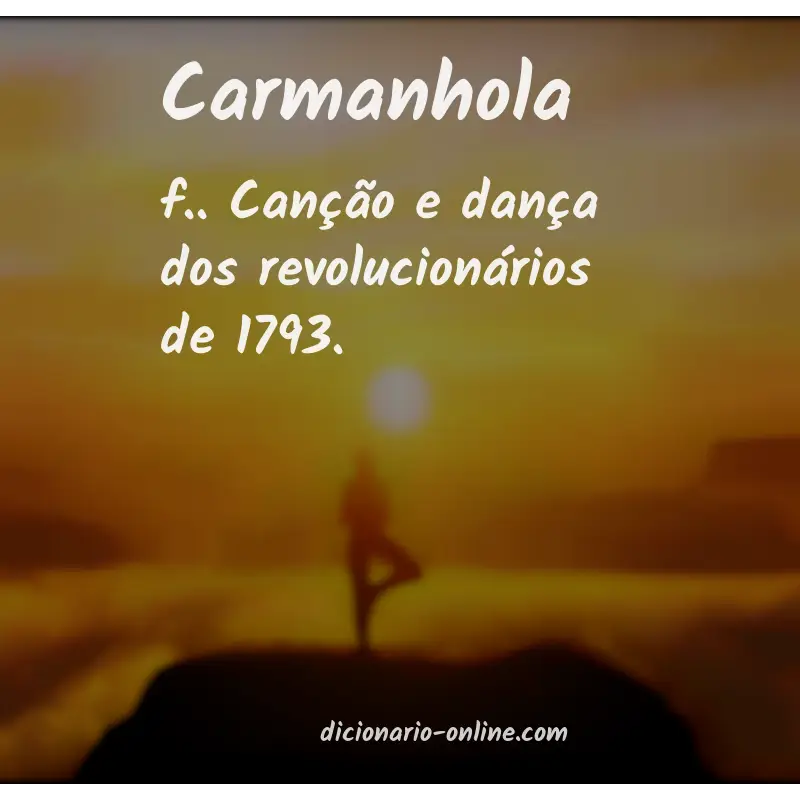 Significado de carmanhola